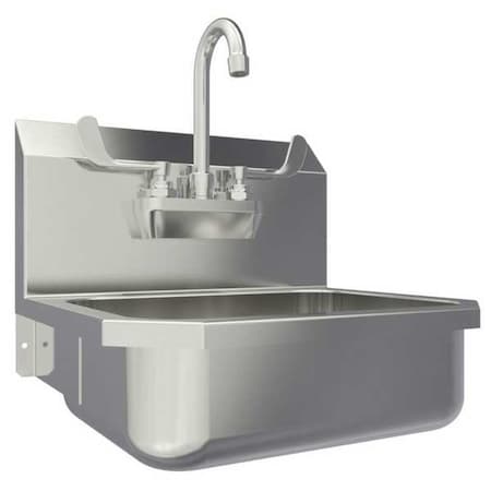 Hand Sink, 16 In. L, 15-1/4 In. W, 13 In. H MPN:605FL