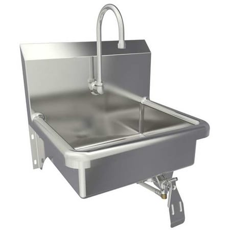Hand Sink, Wall, Faucet, 19inL, 16inW MPN:6081