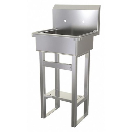 Hand Sink, Floor Mount, 43-1/2