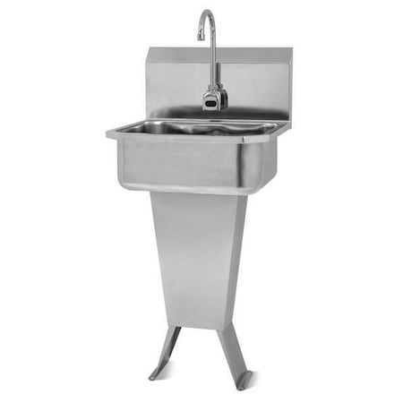 Hand Sink, With Faucet, 19 In. L, 18 In. W MPN:ES2-501L