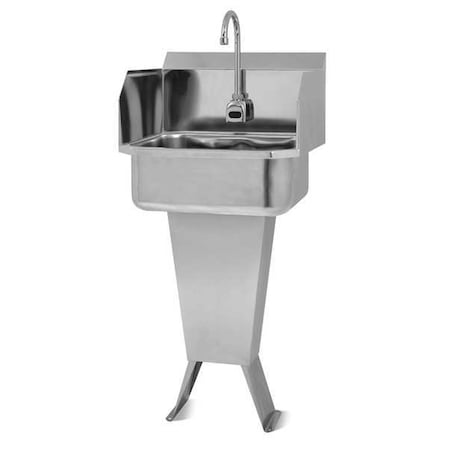 Hand Sink, With Faucet, 19 In. L, 18 In. W MPN:ES2-503L