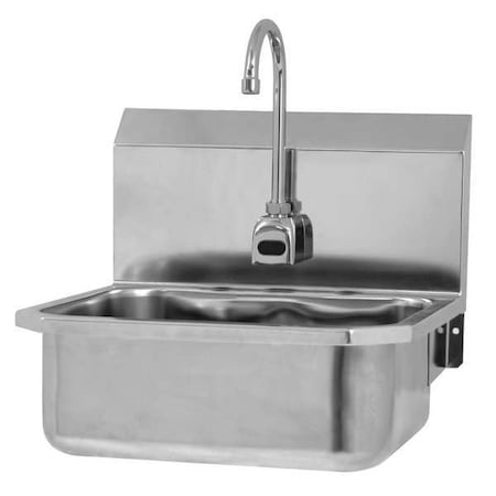 Hand Sink, With Faucet, 19 In. L, 18 In. W MPN:ES2-505L