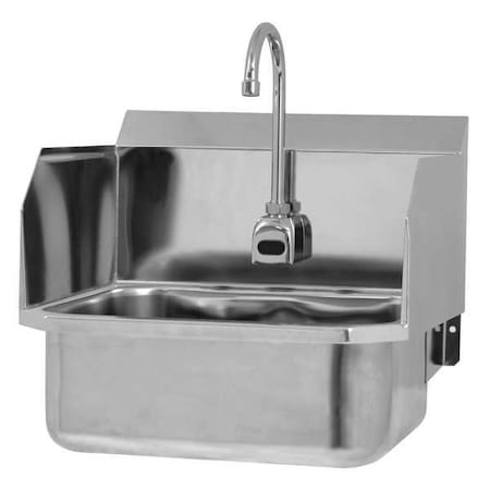 Hand Sink, With Faucet, 19 In. L, 18 In. W MPN:ES2-507L
