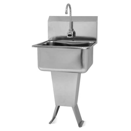 Hand Sink, With Faucet, 21 In. L, 20 In. W MPN:ES2-521L