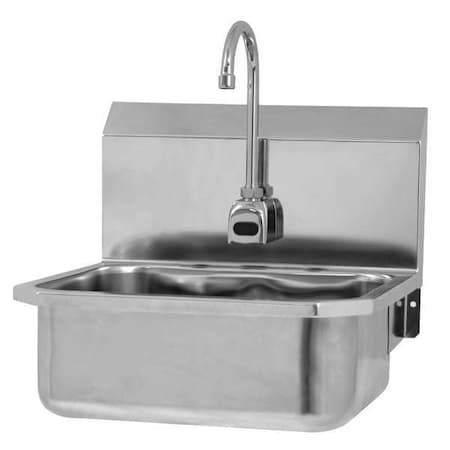 Hand Sink, With Faucet, 19 In. L, 18 In. W MPN:ESB2-505L