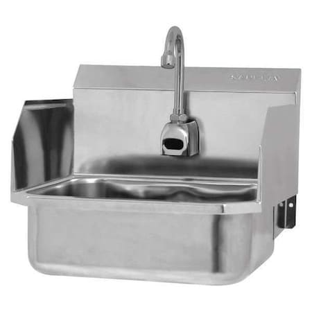 Hand Sink, 15-1/4 in. W, Battery Sensor MPN:ESB2-607L-0.5