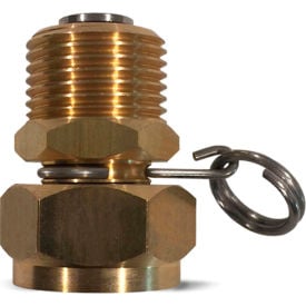 Sani-Lav® N17 Swivel Hose Adapter Brass 3/4 MGHT x 3/4 FGHT N17
