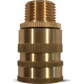 Sani-Lav® N18 Quick Disconnect Hose Adapter Brass 1/2 MNPT x 3/4 FGHT N18
