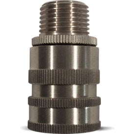 Sani-Lav® N18S Quick Disconnect Hose Adapter Stainless Steel 1/2 MNPT x 3/4 FGHT N18S