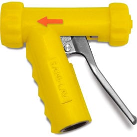 Sani-Lav® N1AY Mid-Sized Aluminum Spray Nozzle - Yellow N1AY
