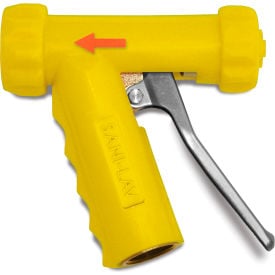 Sani-Lav® N1Y Mid-Sized Brass Spray Nozzle - Yellow N1Y