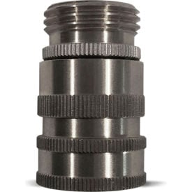 Sani-Lav® N23S Stainless Steel Quick Disconnect Hose Adapter 3/4 MGHT x 3/4 FGHT N23S