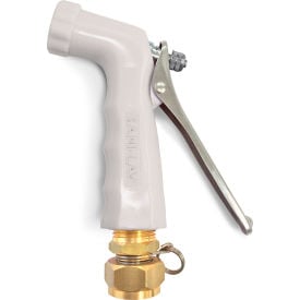Sani-Lav® N2SW17 Small Reinforced Industrial Spray Nozzle w/Swivel Hose Adapter-White N2SW17