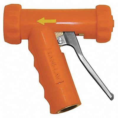 Water Nozzle Safety Orange 6-11/50 In L MPN:N8
