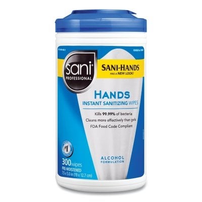 SANI-PROFDISINFECTINGALCOHOLWIPES6/Ca MPN:P92084