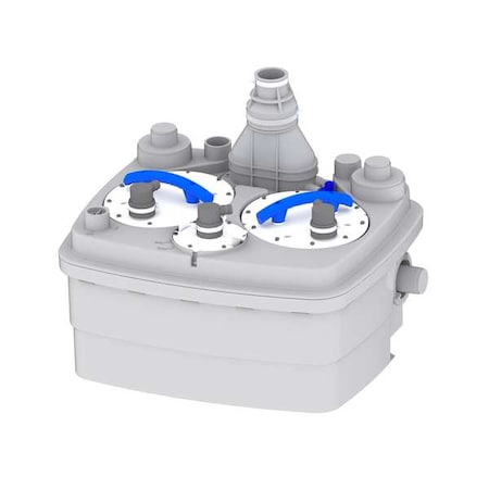 Sanicubic, 2 Duplex Grinder System, 2x1HP, 240V MPN:029