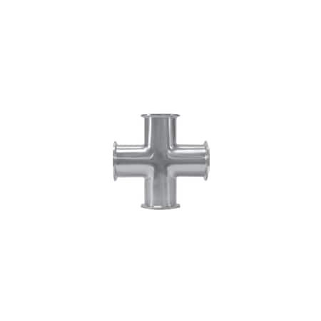 Clamp End Cross-316L, 2-1/2 MPN:9MP6-250