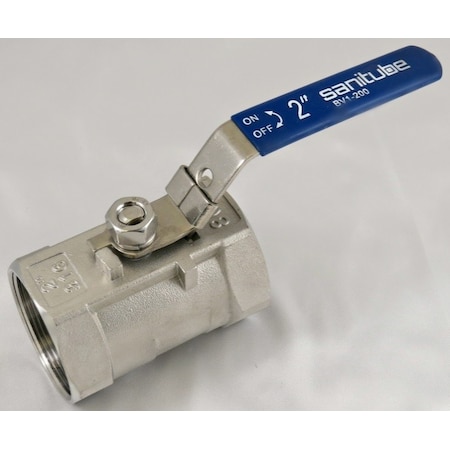 Threaded Ball Valve, Reduced Port, 3/8 MPN:BV1-0375