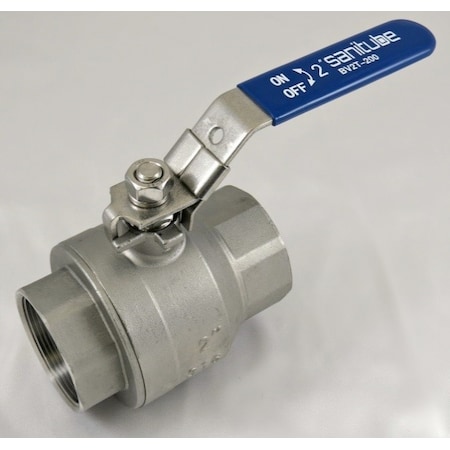 Threaded Ball Valve, Full Port, 1-1/2
