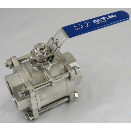 Threaded Ball Valves, Full Port, 1-1/2 MPN:BV3T-150