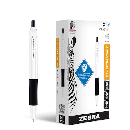 Gel Pen Retractable X1 Plus, PK12 MPN:41510