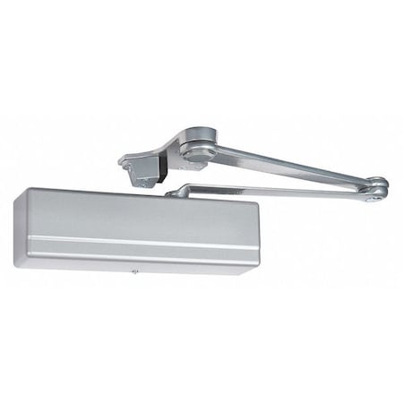 Manual, Hydraulic, Sargent 1431, Door Closer, Heavy Duty Interior and Exterior, Gray MPN:1431-CPS-EN