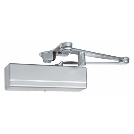 Manual, Hydraulic, Sargent 1431, Door Closer, Heavy Duty Interior and Exterior, Gray MPN:1431-CPSH-EN