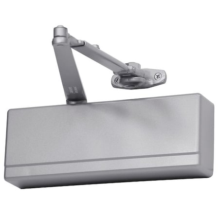 Manual, Hydraulic, Sargent 281, Door Closer, Heavy Duty Interior and Exterior, Gray MPN:281-UH TB EN