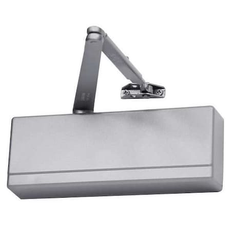 Manual, Hydraulic, Sargent 281, Door Closer, Heavy Duty Interior and Exterior, Gray MPN:281-UO TB EN