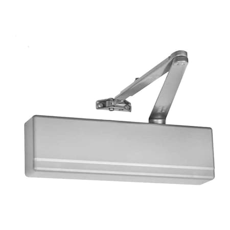 Surface Door Closer, Hold Open Arm, Thru Bolts, Sprayed Aluminum Enamel MPN:351-H TB EN