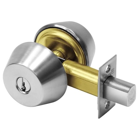 Deadbolt, Satin Chrome MPN:484 26D