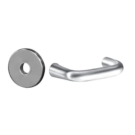 Grade 1 Dormitory or Exit Mortise Lock, J - Lever, LN - Rose, ASA Strike, Satin Chrome MPN:8245 LNJ 26D