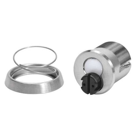 Mortise Cylinder, Satin Chrome MPN:70-43 26D