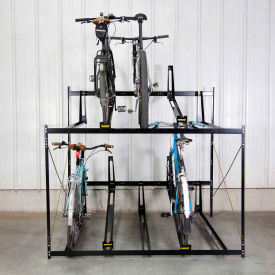 Saris® Non-Lockable Two Tier 10 Bike Storage Rack 8010