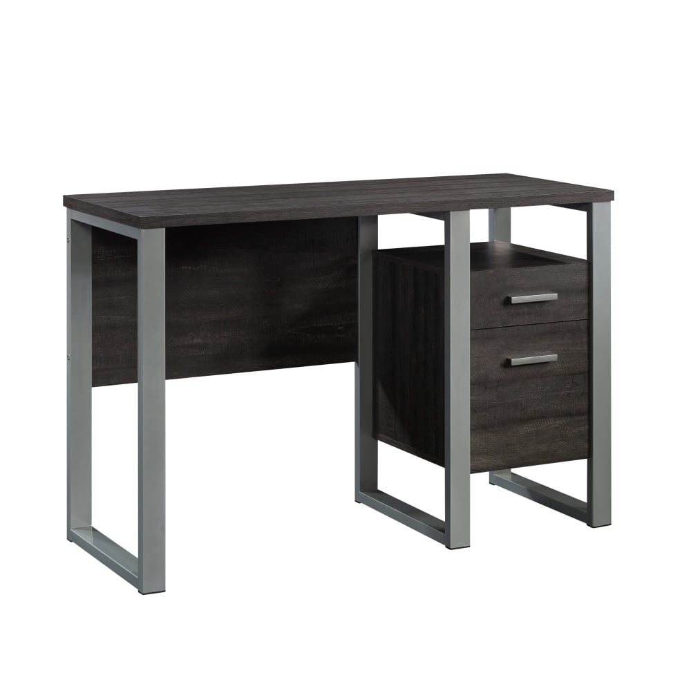 Sauder Rock Glen 45inW Single-Pedestal Computer Desk With Filing Drawer, Blade Walnut MPN:431599