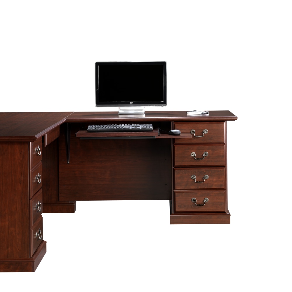 Sauder Heritage Hill 48inW Desk Return Kit, Classic Cherry MPN:109848