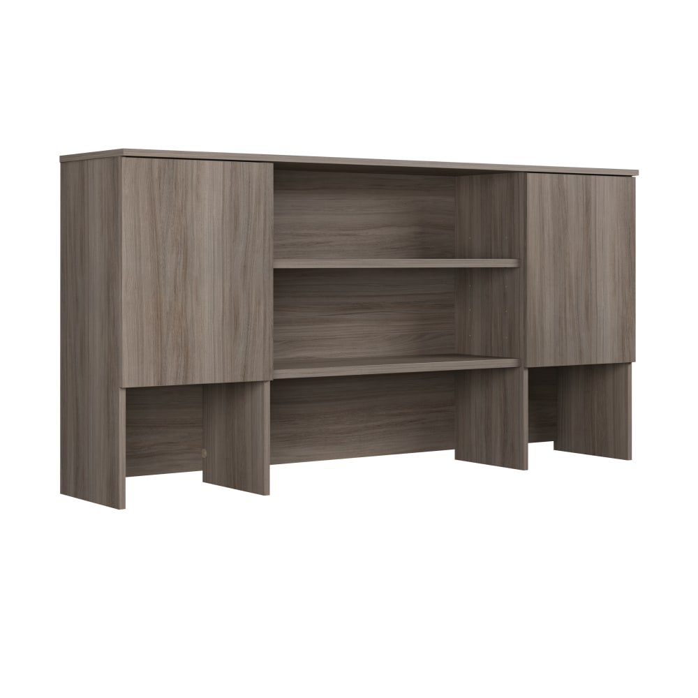 Sauder Affirm 72inW Storage Hutch, Hudson Elm MPN:427431