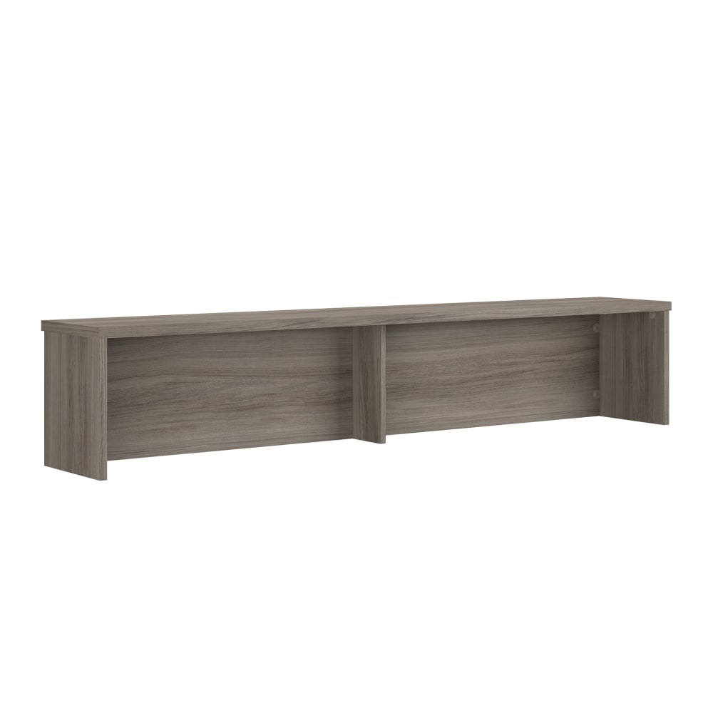Sauder Affirm 71inW Reception Desktop Hutch, Hudson Elm MPN:427455