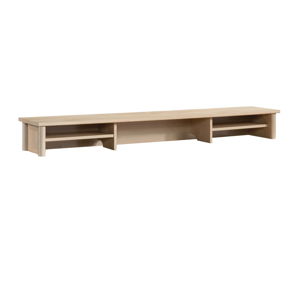 Sauder Whitaker Point Organizer Hutch, 6-3/4inH x 60inW x 11-1/2inD, Natural Maple MPN:429370