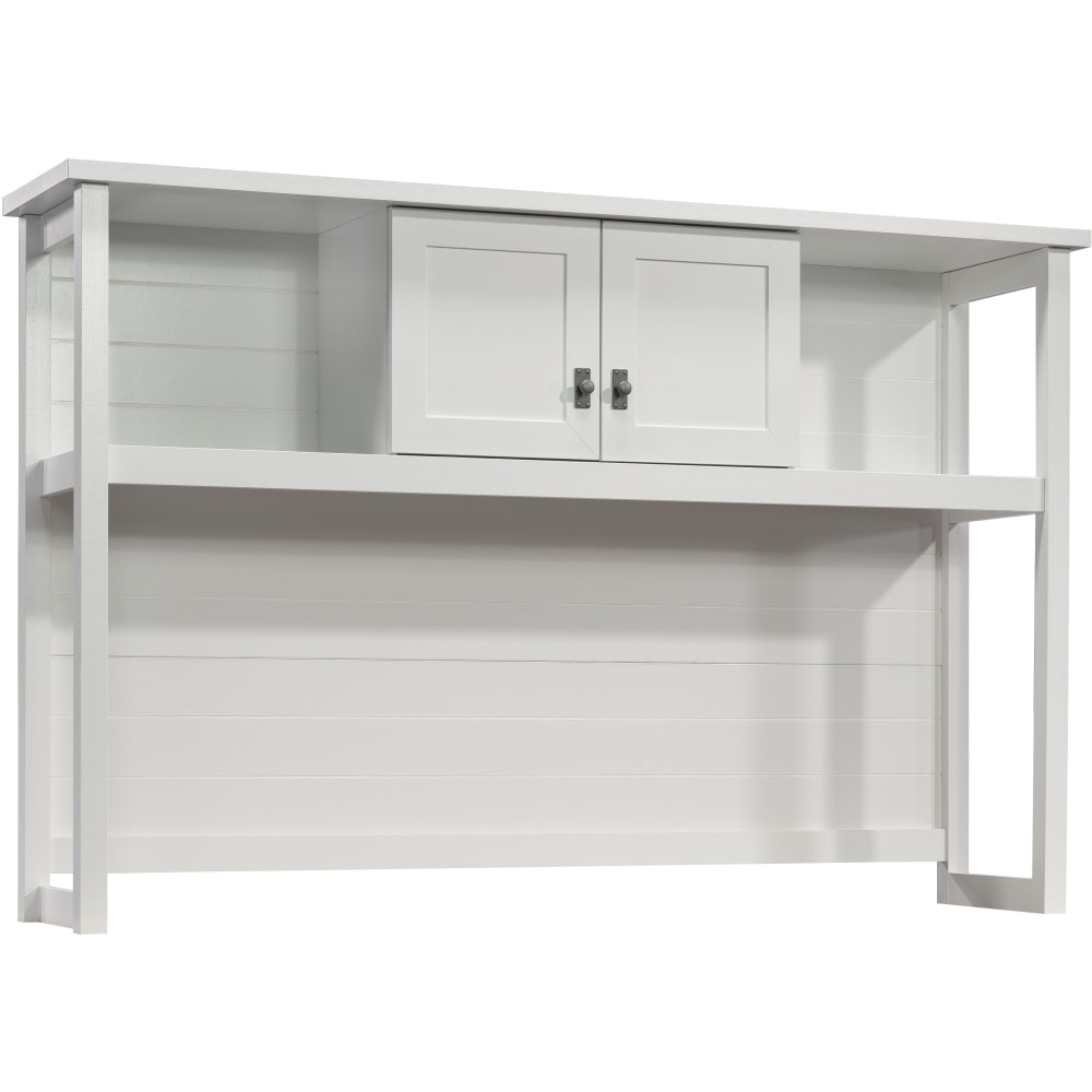 Sauder Cottage Road 60inW Hutch Organizer With Doors, White MPN:430230