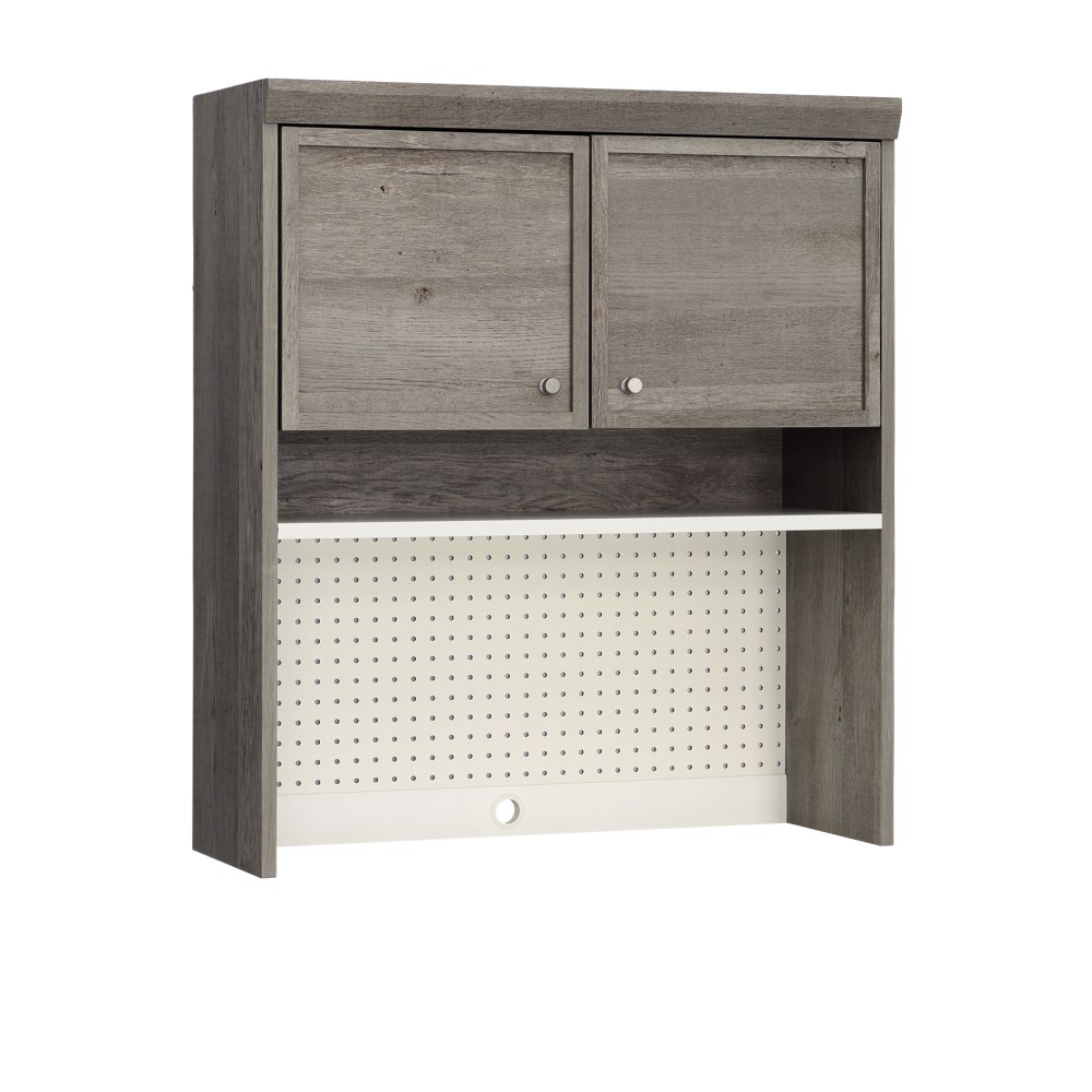 Sauder Craft Pro Series 32inW Hutch, Mystic Oak MPN:433650