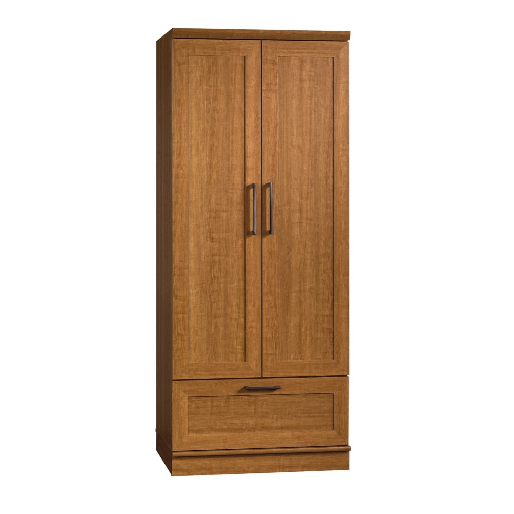 Sauder HomePlus Wardrobe/Storage Cabinet, Sienna Oak MPN:411802