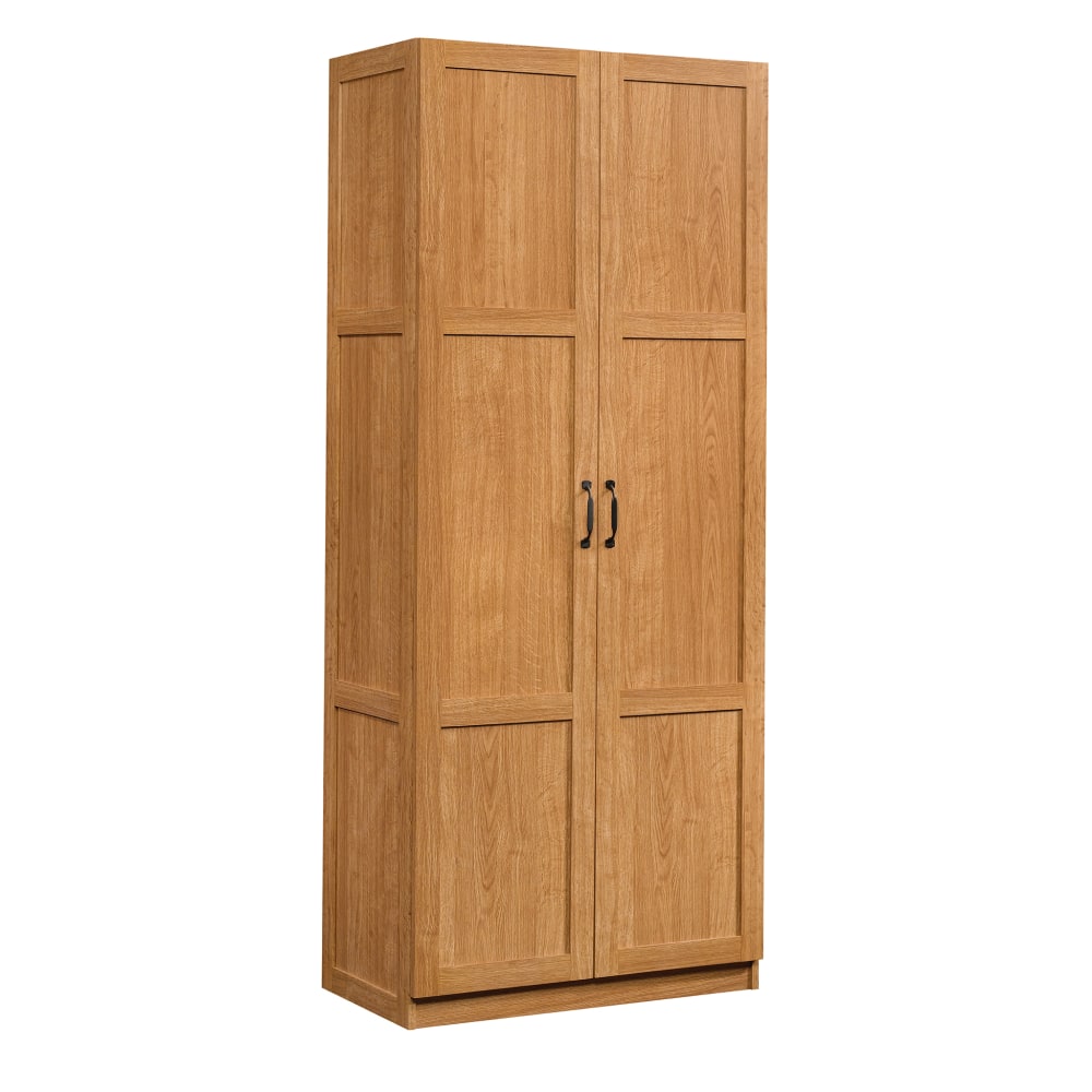 Sauder Select Storage Cabinet, Highland Oak MPN:419188