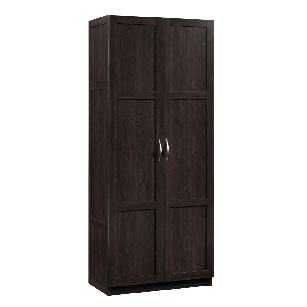 Sauder Select Storage Cabinet, Cinnamon Cherry MPN:419496