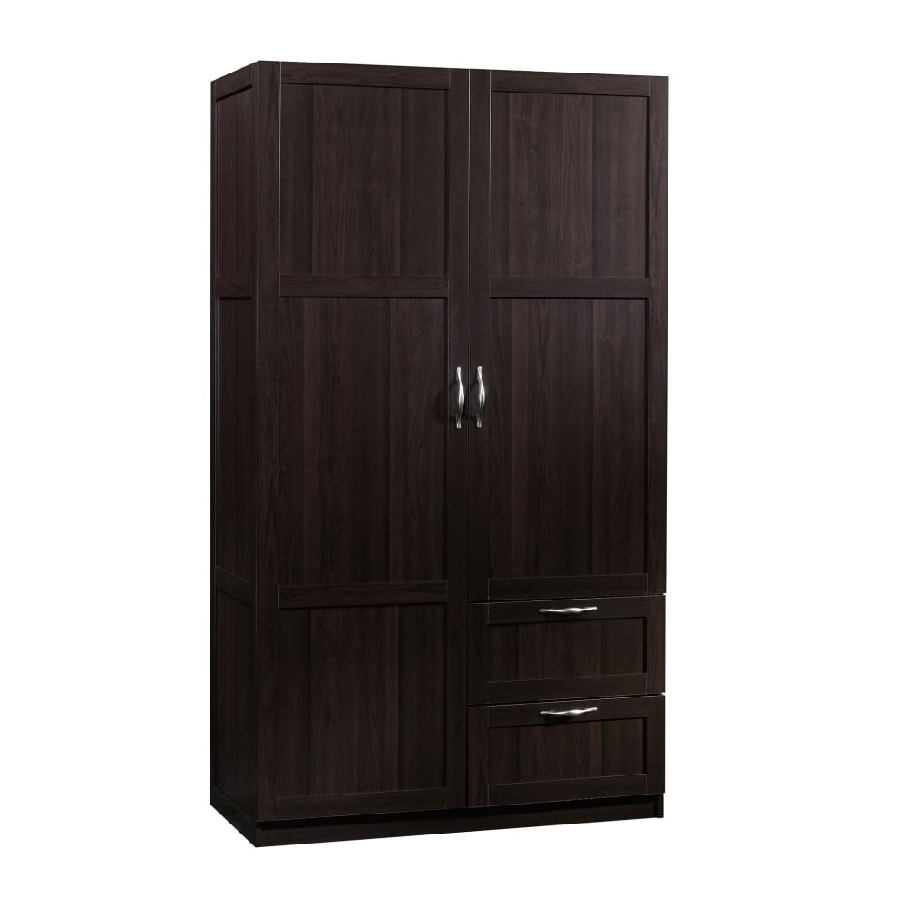 Sauder Select Storage Wardrobe Cabinet, 71-1/8inH x 40inW x 19-1/2inD, Cinnamon Cherry MPN:420055