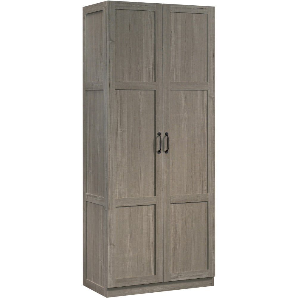 Sauder Select Storage Cabinet, 71-1/2inH x 29-5/8inW x 16inD, Silver Sycamore MPN:426125