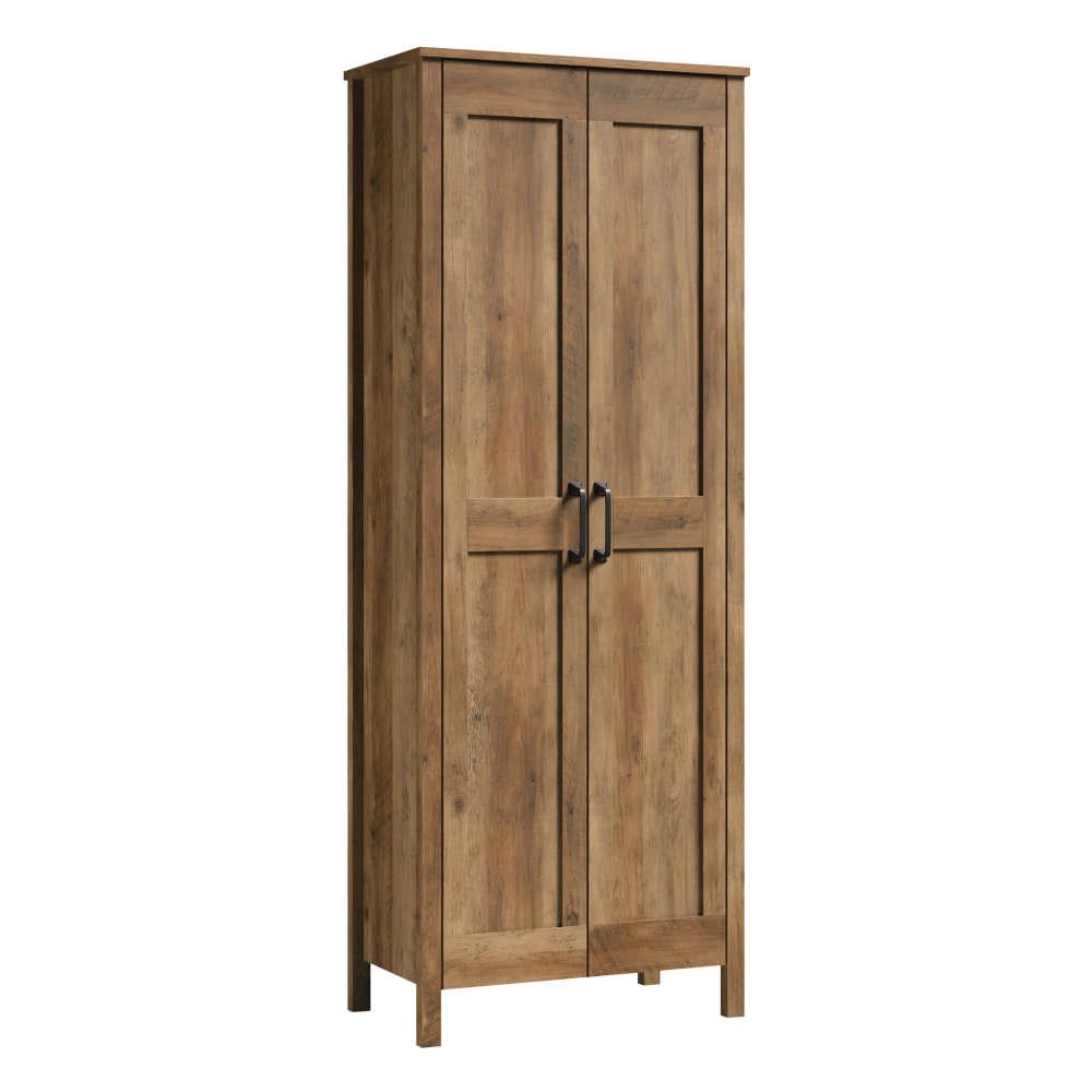 Sauder Select 72inH 2-Door Storage Cabinet, Rural Pine MPN:427958