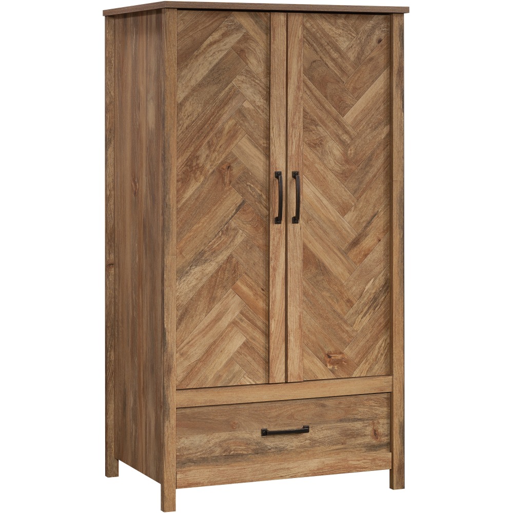 Sauder Cannery Bridge 33inW Armoire, Sindoori Mango MPN:431895
