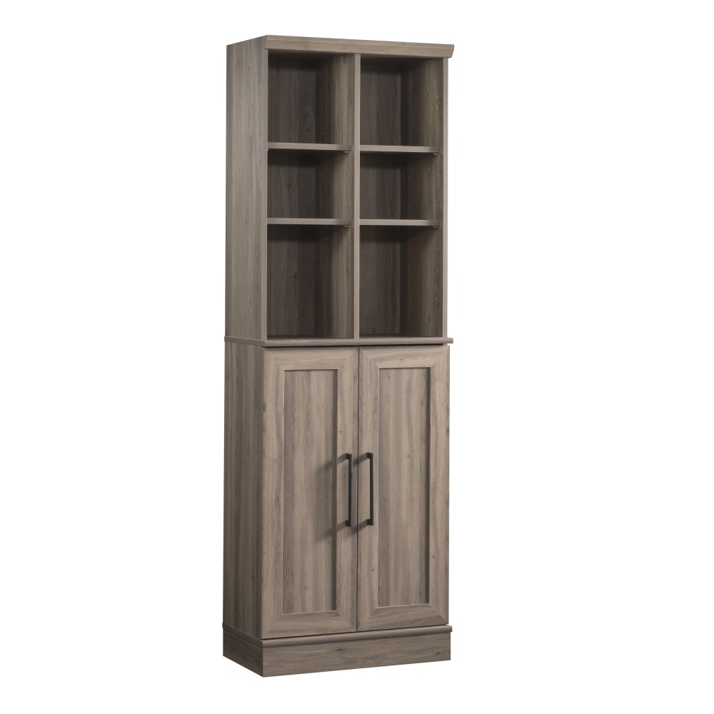 Sauder HomePlus Modern 24inW Storage Cabinet With Adjustable Doors, Salt Oak MPN:435132