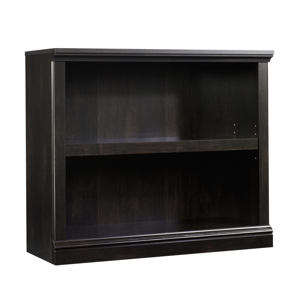 Sauder Select 30inH 2-Shelf Bookcase, Estate Black MPN:414237